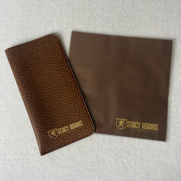 NWT Stacy Adams Glasses with Case and Lens Cloth